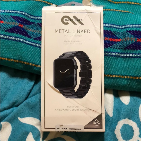 case mate metal linked watch band
